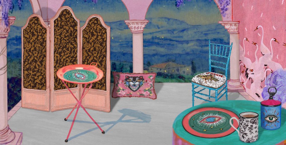 Presenting Gucci Décor, a collection of furniture and decorative pieces