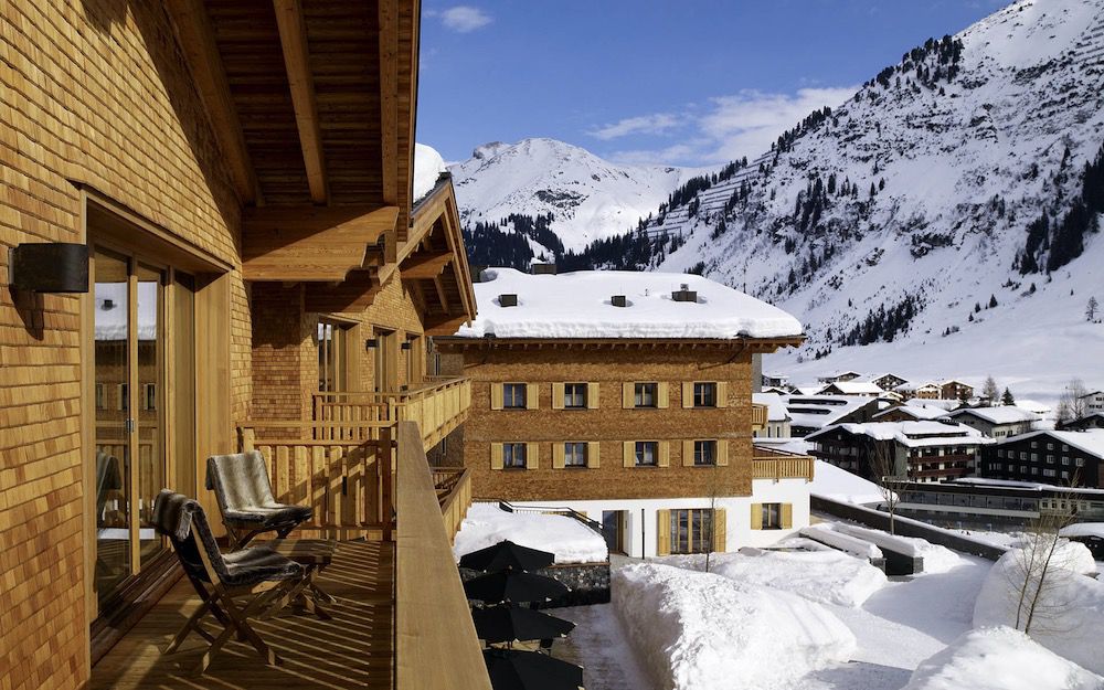 Aurelio Lech offers a touch of Austrian luxury in a fabulous ski in, ski out location