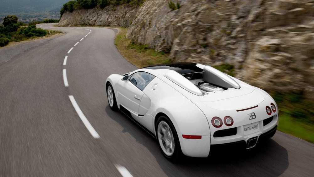 Experience the finest open-top driving with the Bugatti Veyron 16.4 Grand Sport