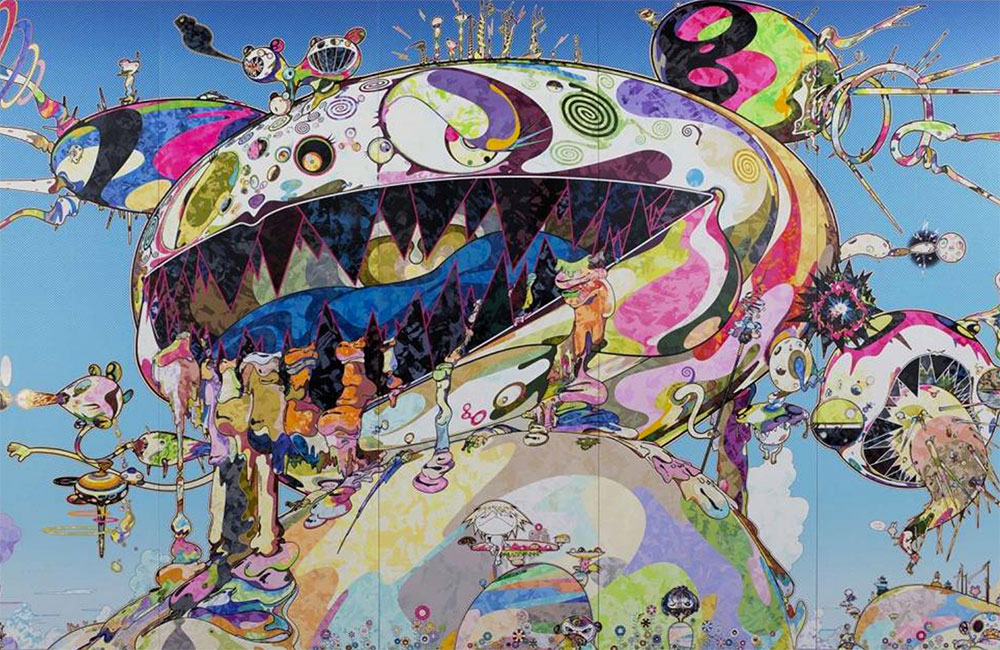 Louis Vuitton Foundation unveils “In Tune with the World” Exhibition  featuring works by Takashi Murakami
