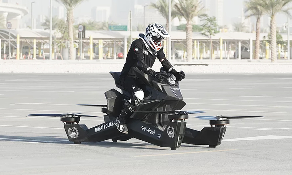 The Hoversurf Hoverbike Is a Dream Come True