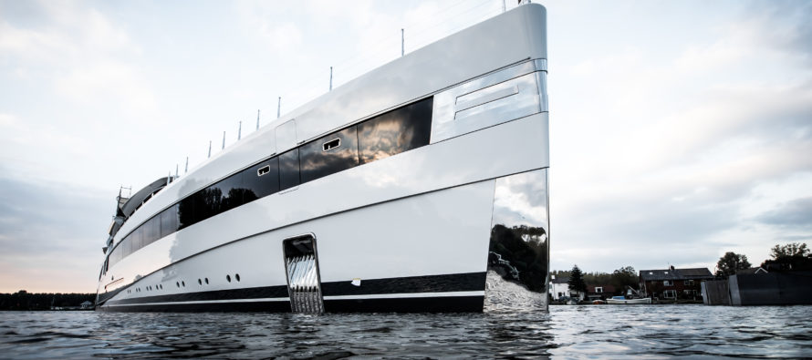 Sensational 93-metre Feadship unveiled in Kaag, Netherlands