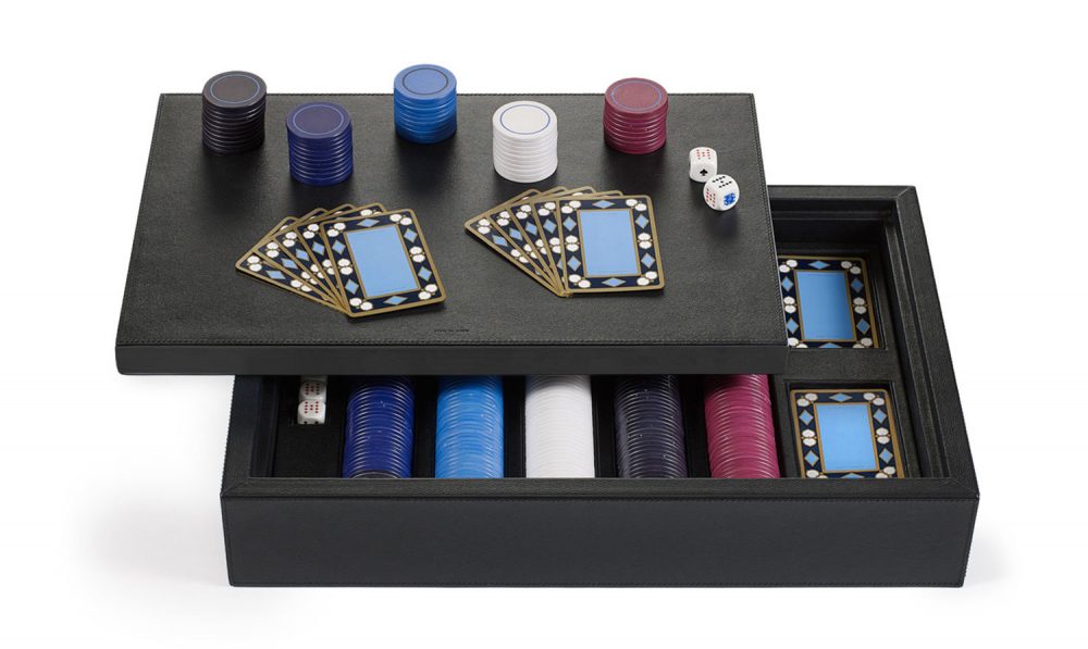 Grosvenor Poker Set by Smythson of Bond Street
