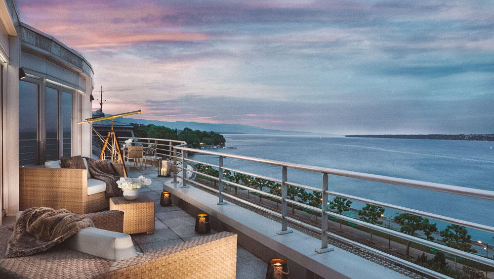 Luxury Experiences | Royal Penthouse Suite, President Wilson, Geneva