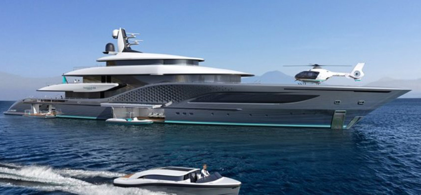 Quantum: A new 77m Turquoise Yacht inspired by Ken Freivokh