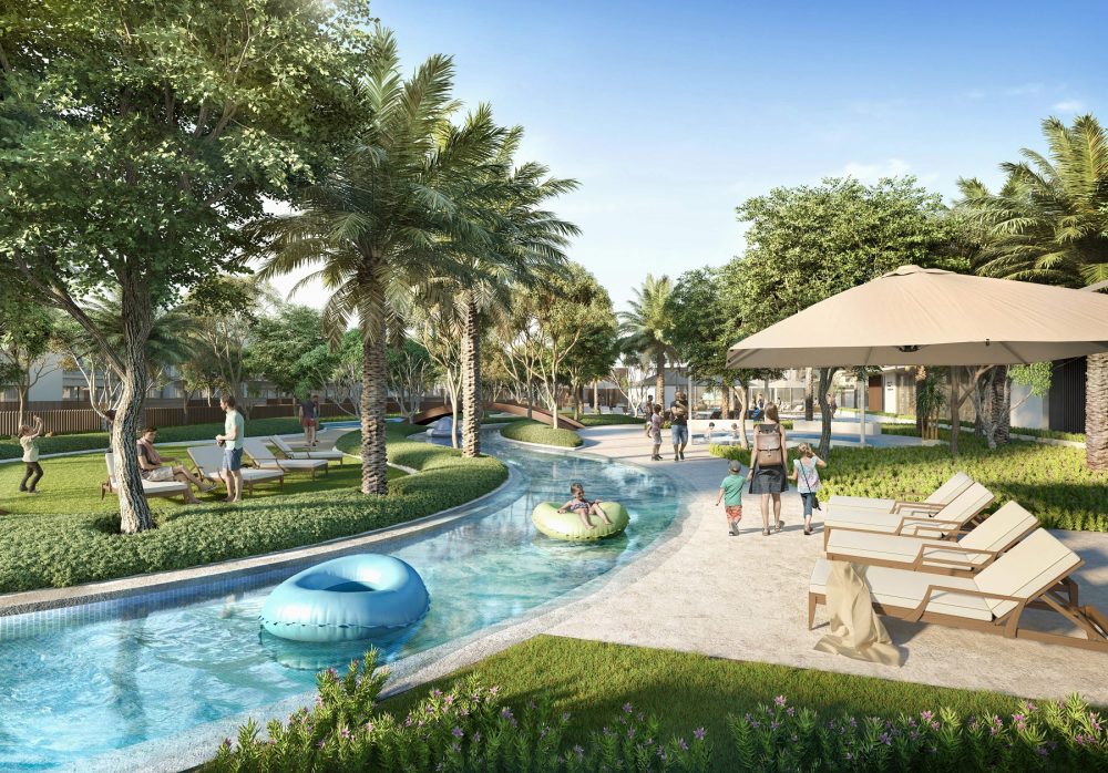 Arabian Ranches III, A New Townhouse Community With A Lazy River in Dubai