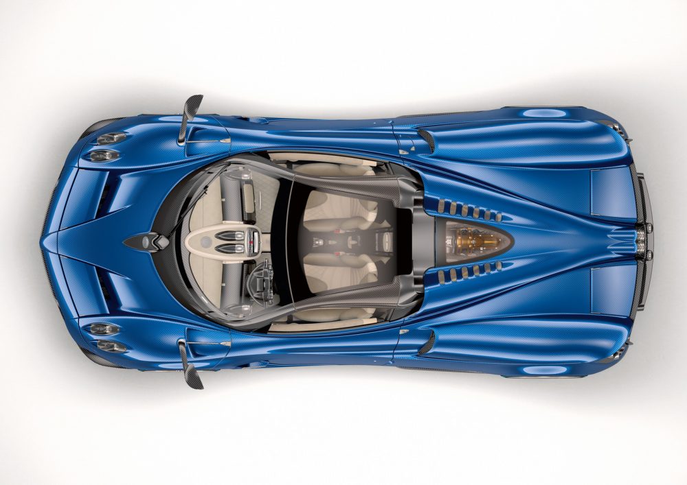 Pagani Huayra Roadster: The first Roadster lighter than the Coupe