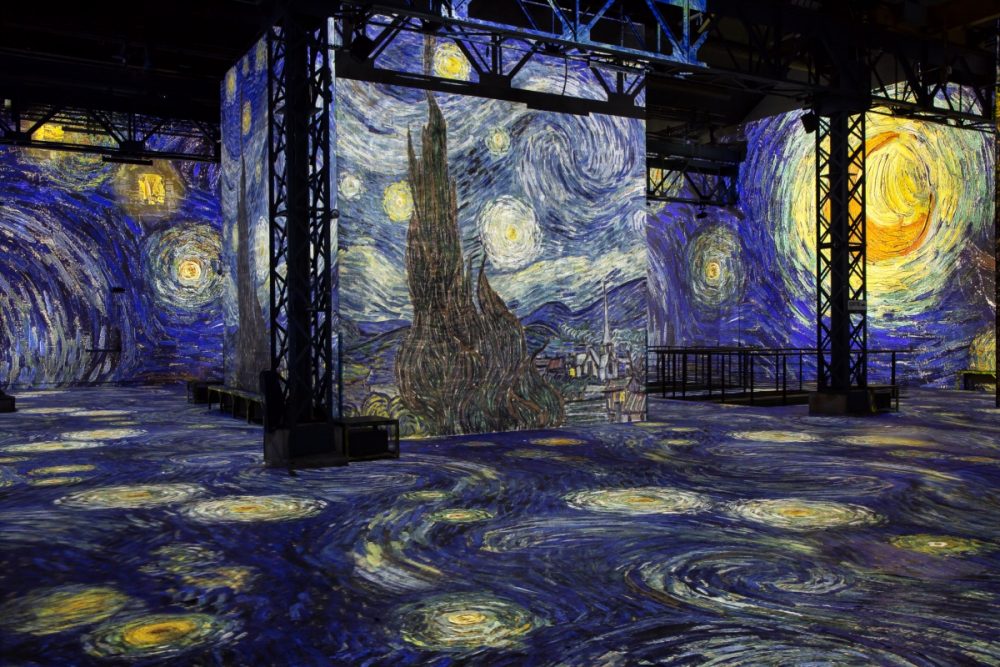 Paris Museum Creates Immersive Digital Van Gogh Installation
