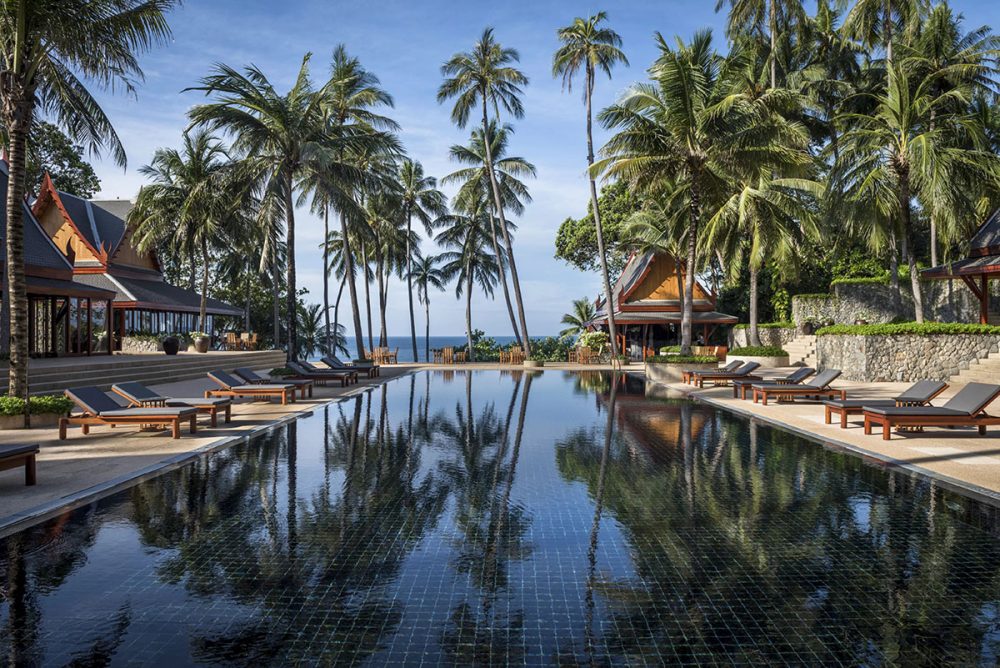 Discover Amanpuri, a peaceful luxury beach resort in Thailand