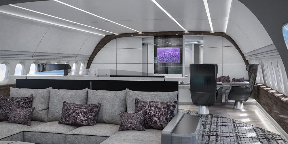 Greenpoint Designs V-VIP Interior Concept for Boeing Business Jet 777X
