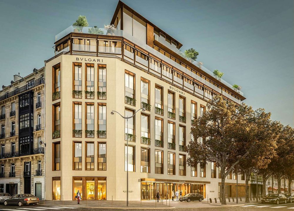 The new Bvlgari Hotel is set to open in Paris in 2020