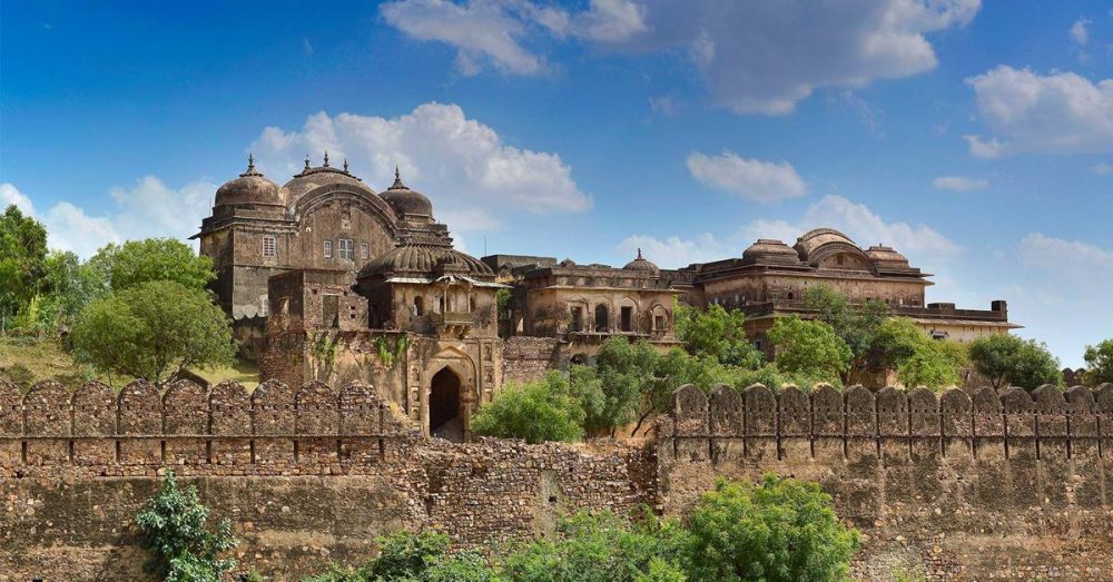 A historical monument: Six Senses, Fort Barwara, Rajasthan, India