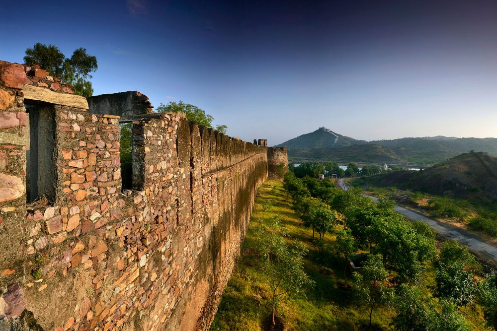 A historical monument: Six Senses, Fort Barwara, Rajasthan, India
