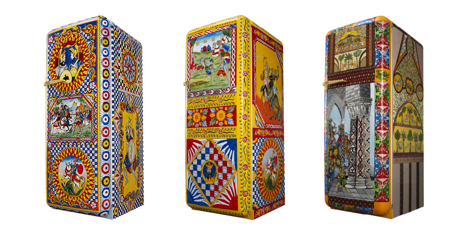 Refrigerator of Art from Dolce & Gabbana and Smeg