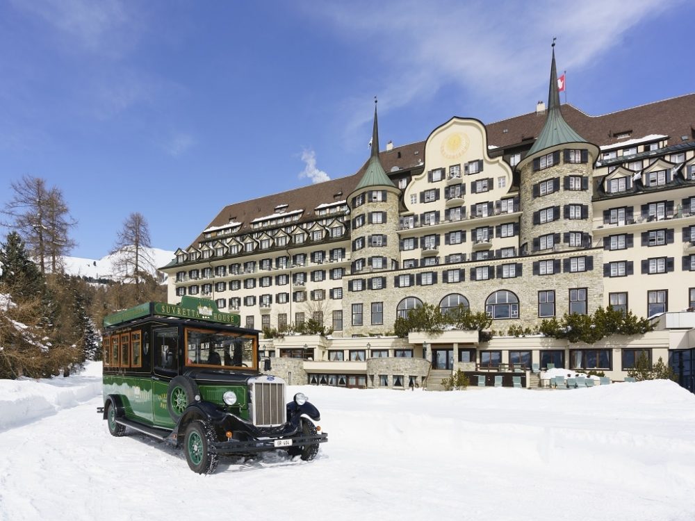 Suvretta House St. Moritz, a grand hotel steeped in history