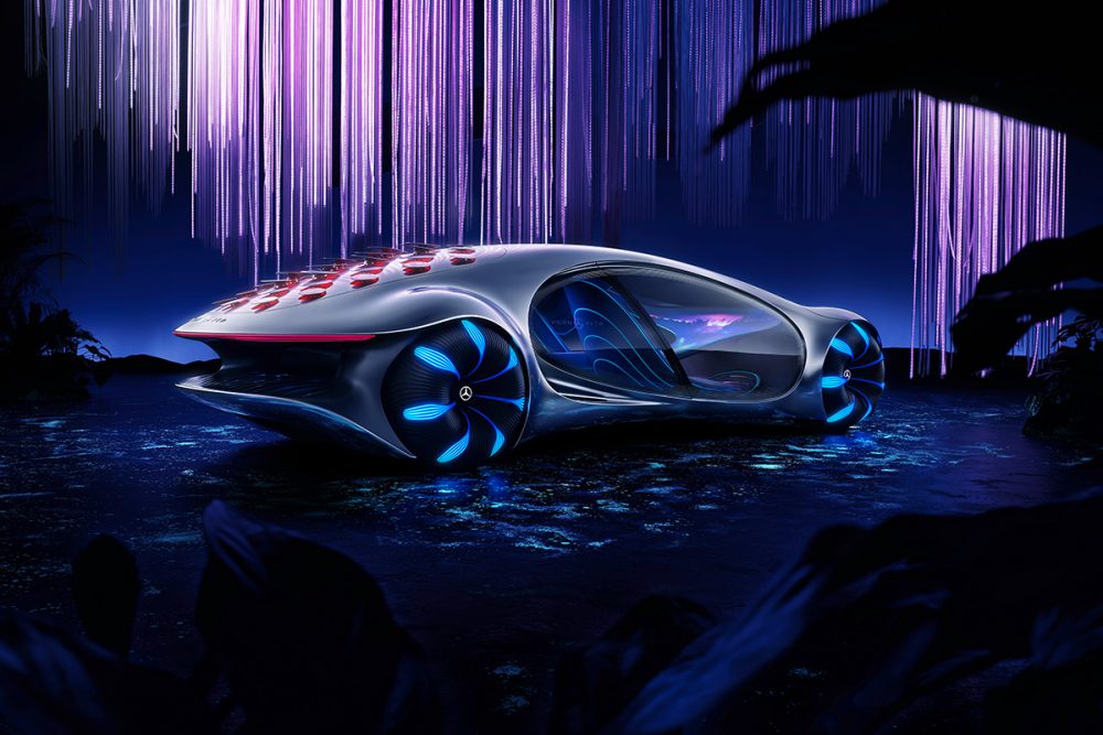 Mercedes-Benz VISION AVTR – a concept car inspired by AVATAR