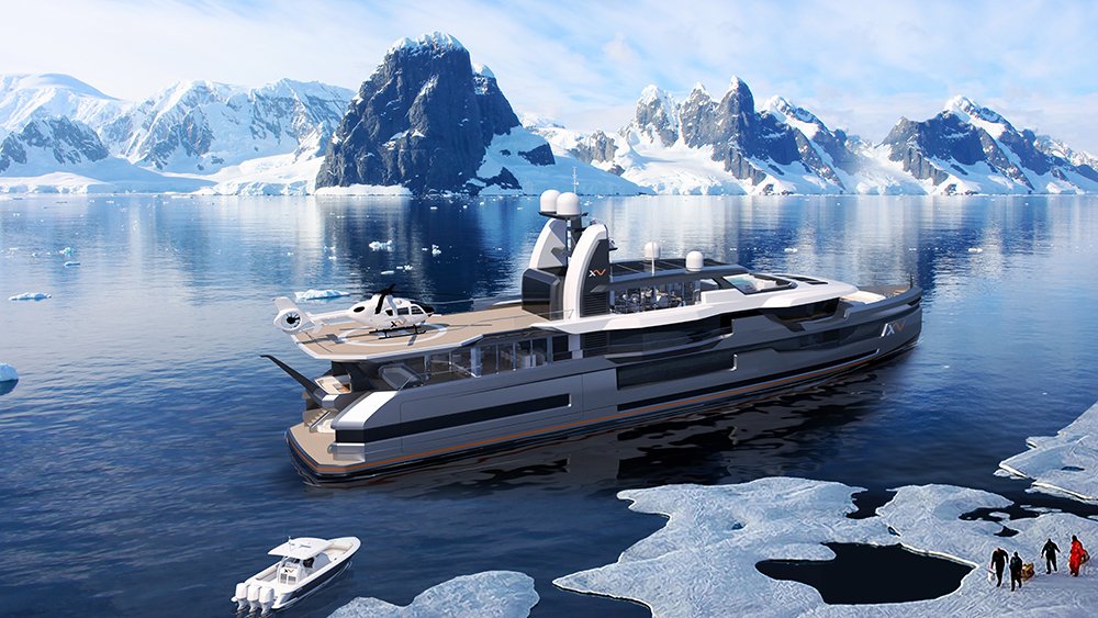 The ultimate explorer yacht concept by Heesen and Winch Design