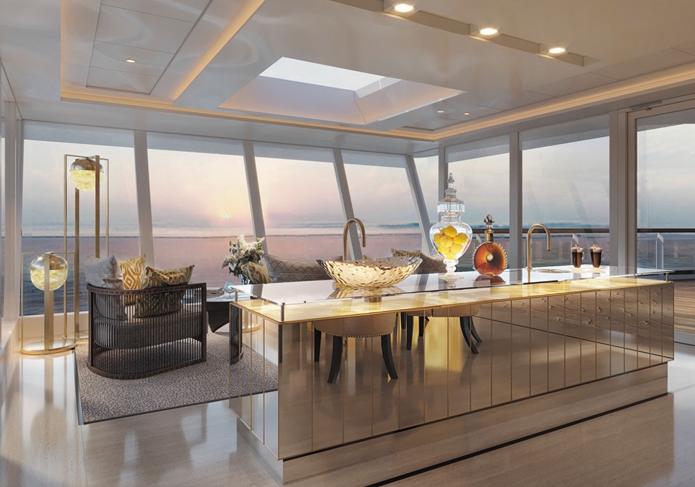 Seven Seas Splendor, the newest luxury cruise ship by Regent Seven Seas Cruises