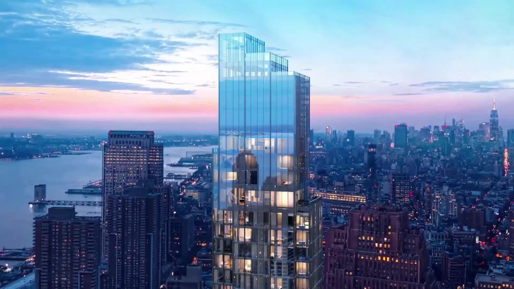 45 Park Place Tribeca, soaring with style, designed by Piero Lissoni and Michel Abboud