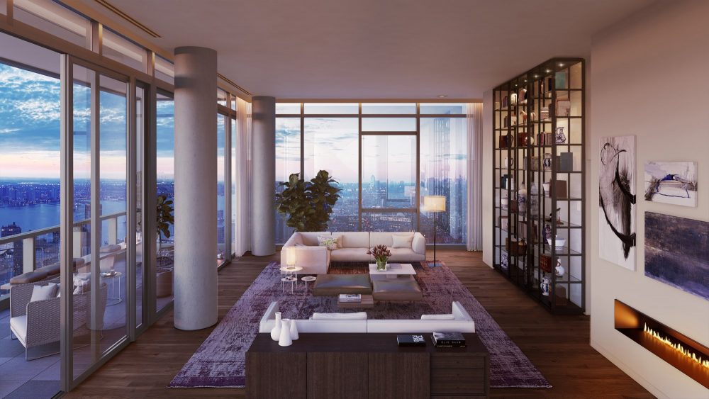 45 Park Place Tribeca, soaring with style, designed by Piero Lissoni and Michel Abboud