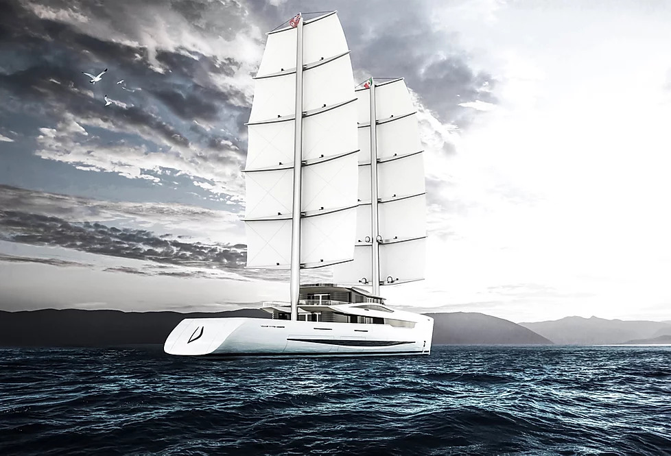 Gianmarco Cardia’s Project Vela Concept Yacht