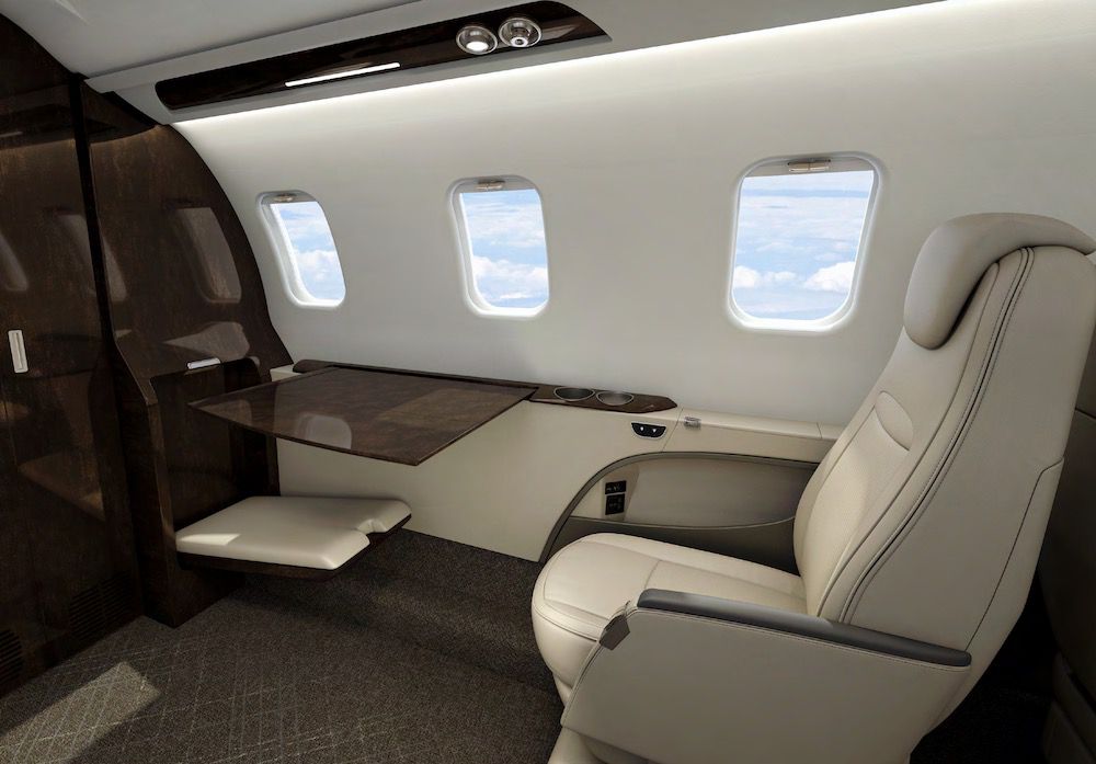 Learjet 75 Liberty, limitless freedom with space to work and relax