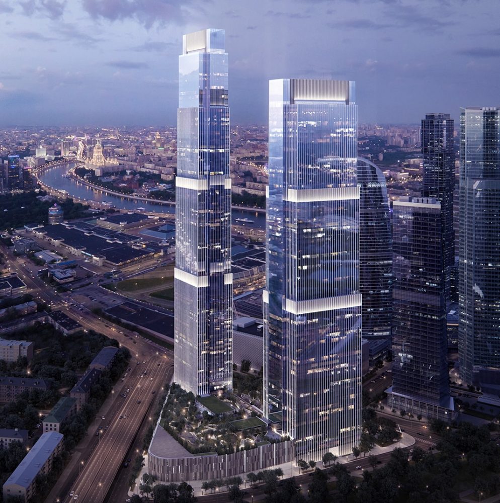 Neva Towers, a new iconic address for life in Moscow