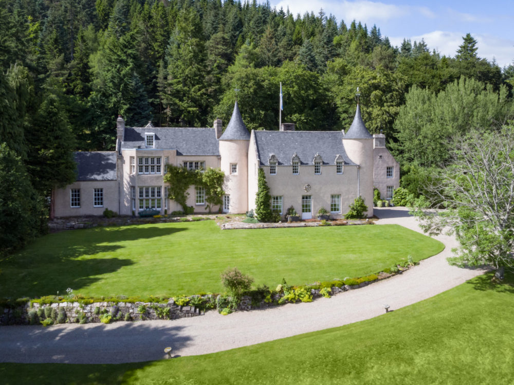 Stay in a luxurious castle in Scotland including Candacraig and Scone Palace