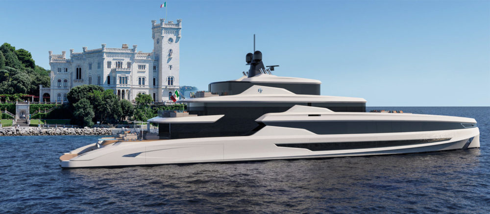 Fincantieri’s Blanche, an exceptional 70m superyacht concept