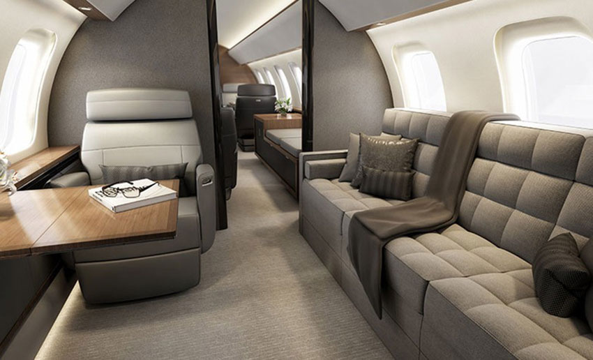 Bombardier Global 8000, travel the world in peace and tranquility