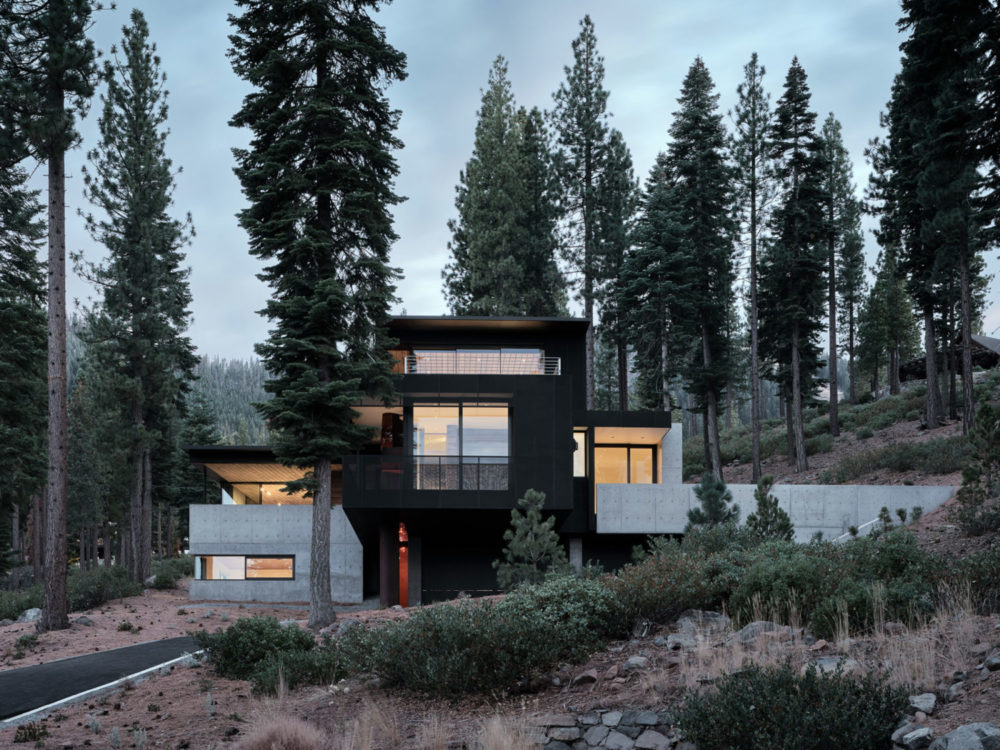 The Lookout House by Faulkner Architects in Truckee, California