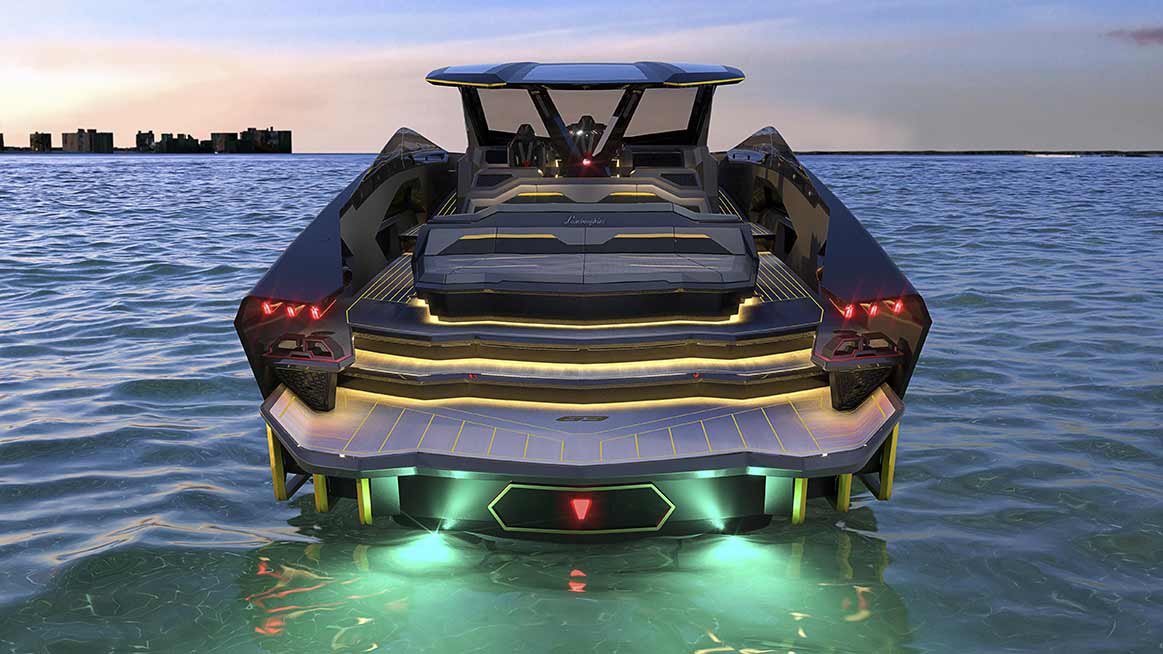 ‘Tecnomar for Lamborghini 63’ by Automobili Lamborghini and The Italian Sea Group