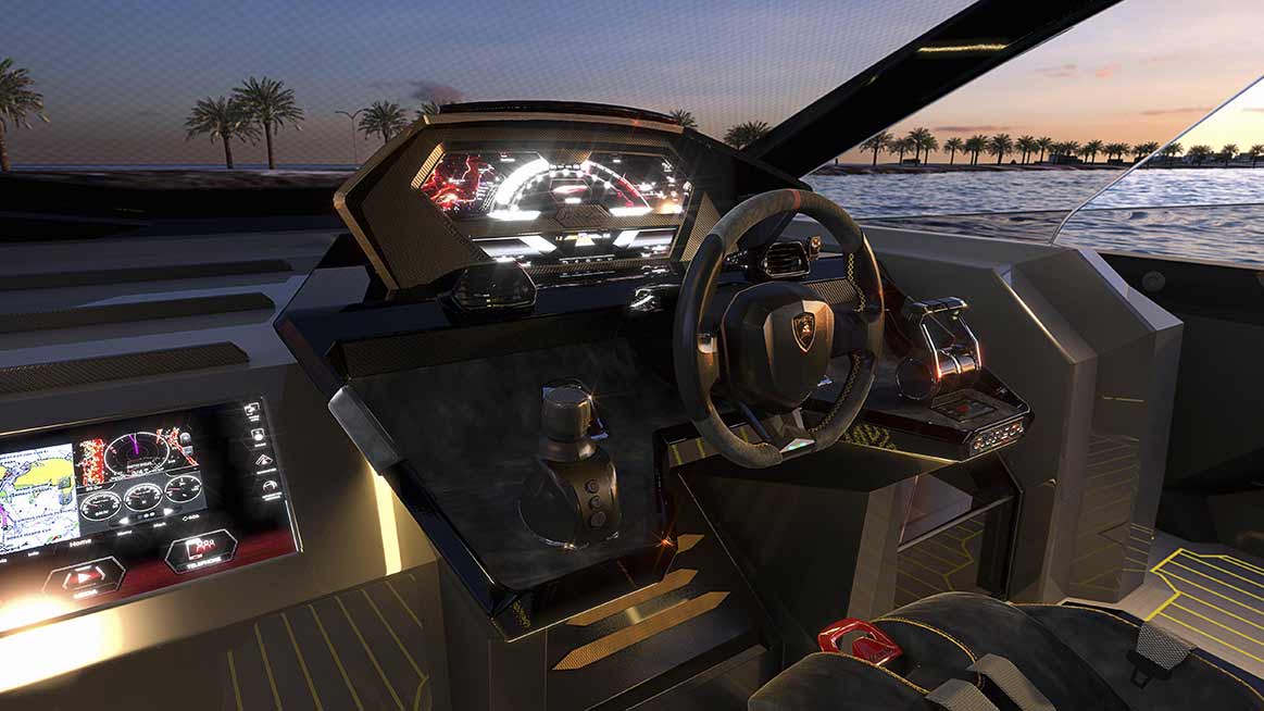 ‘Tecnomar for Lamborghini 63’ by Automobili Lamborghini and The Italian Sea Group
