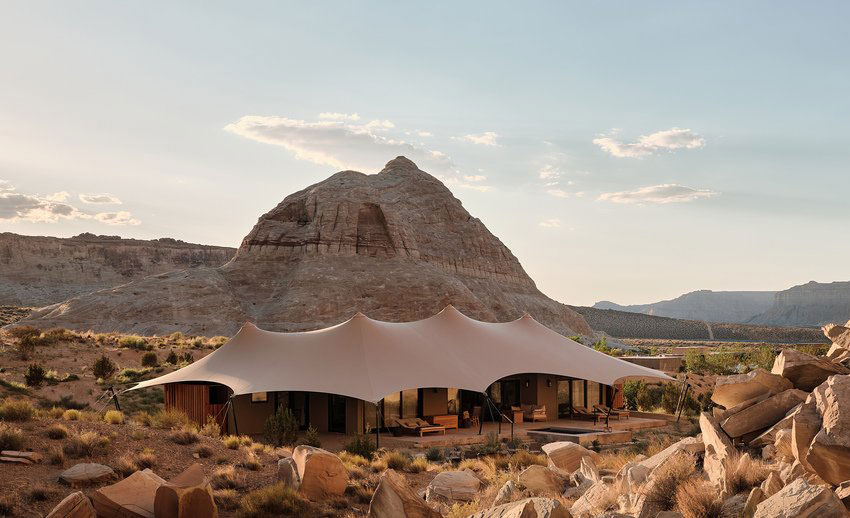 Camp Sarika by Amangiri, become one with wilderness at Canyon Point, USA