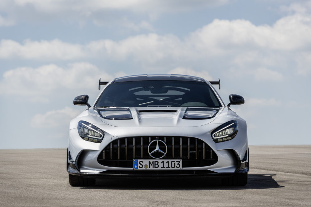 The 2021 Mercedes-AMG GT Black Series features the most powerful AMG V8 series engine of all time