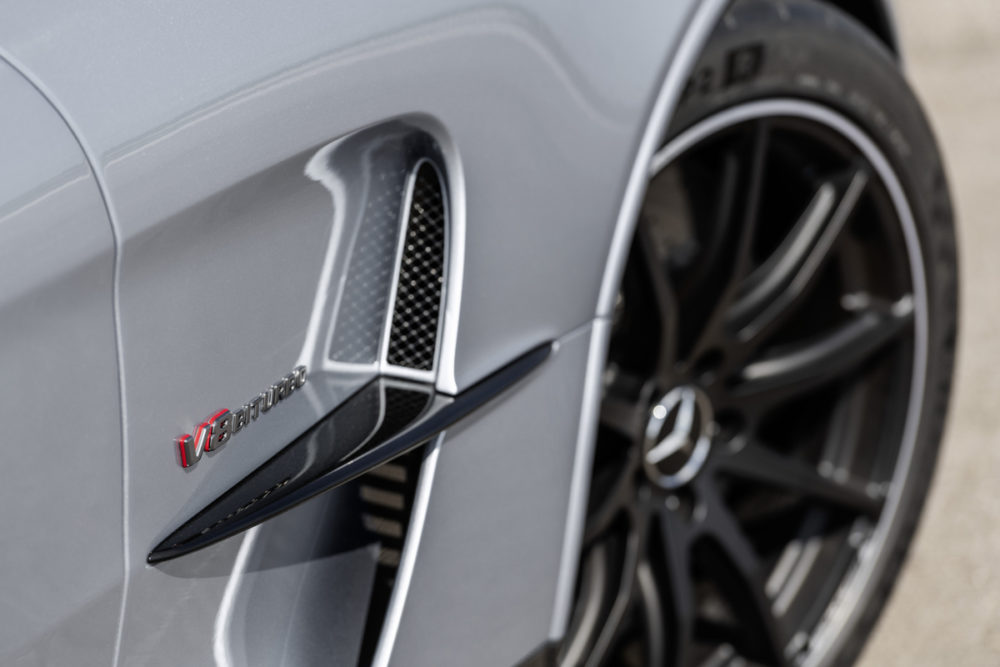 The 2021 Mercedes-AMG GT Black Series features the most powerful AMG V8 series engine of all time