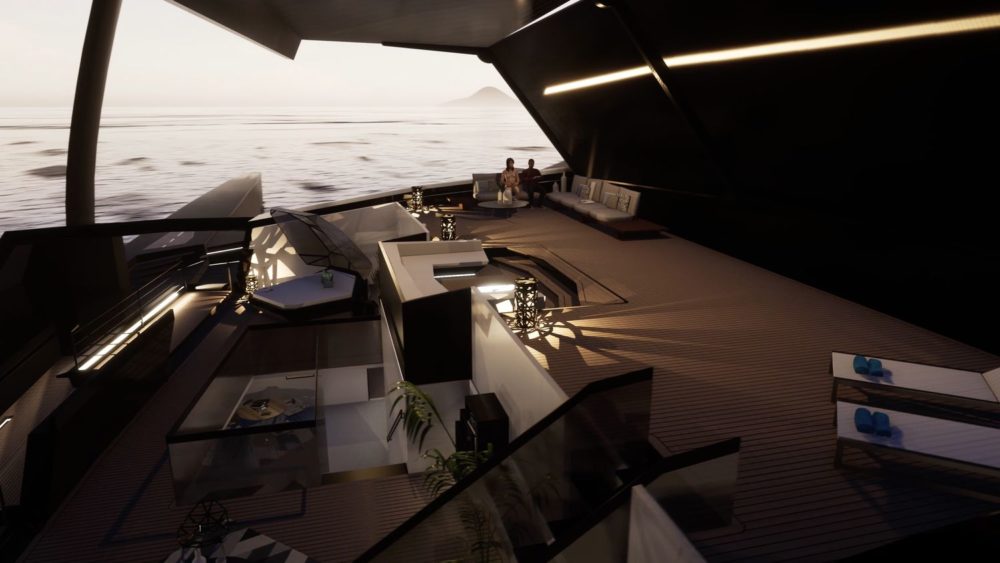 Nemesis One — world’s fastest luxury hydrofoil superyacht
