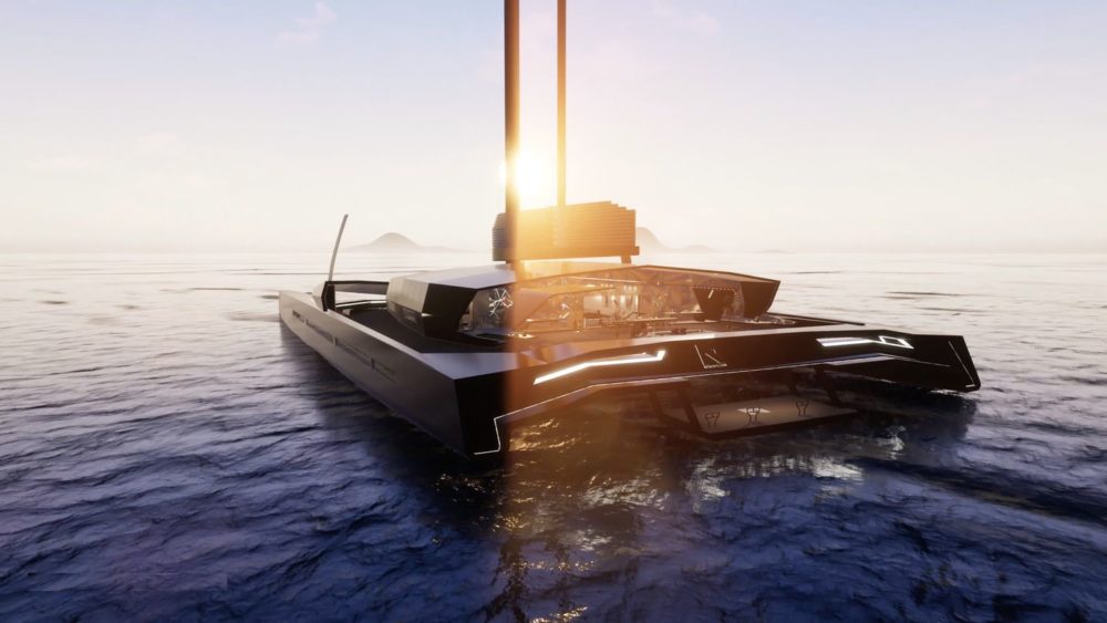 Nemesis One — world’s fastest luxury hydrofoil superyacht