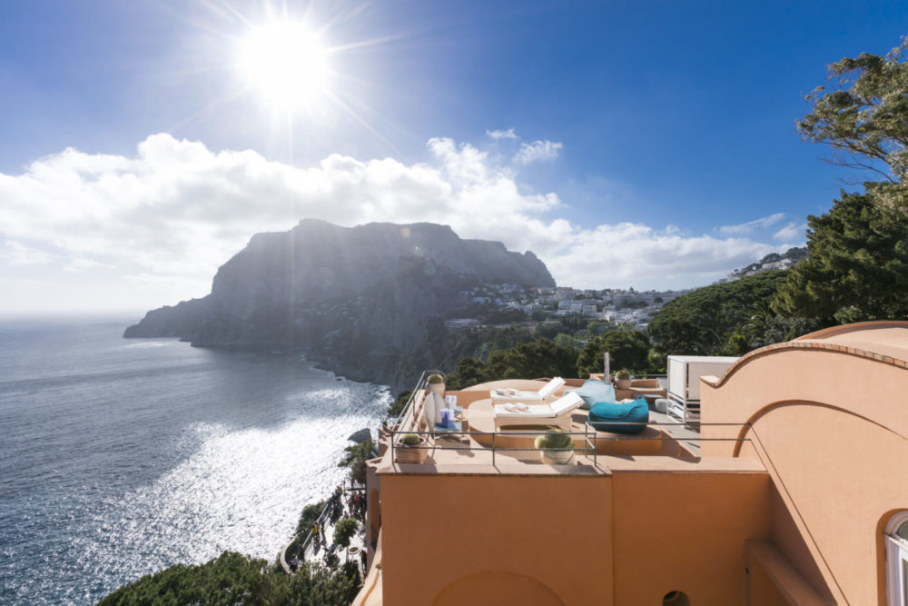 Punta Tragara, one of the most distinctive properties on the island of Capri
