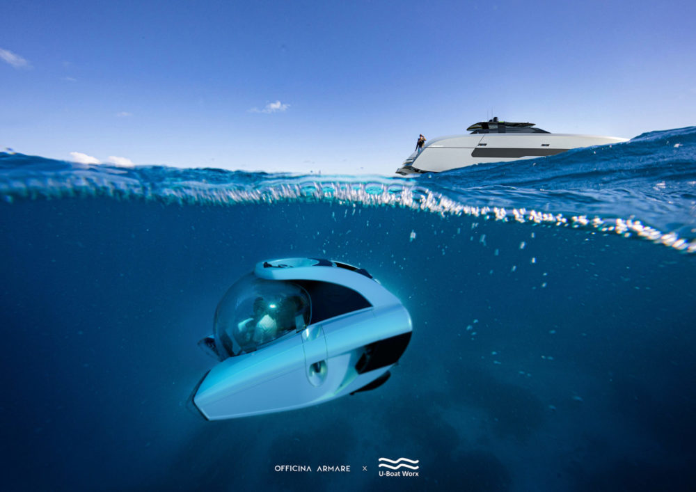 Officina Armare x U-Boat Aquanaut, where Luxury meets Exploration