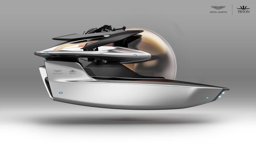 Triton x Aston Martin Project Neptune: a limited edition state-of-the-art submersible for superyacht owners