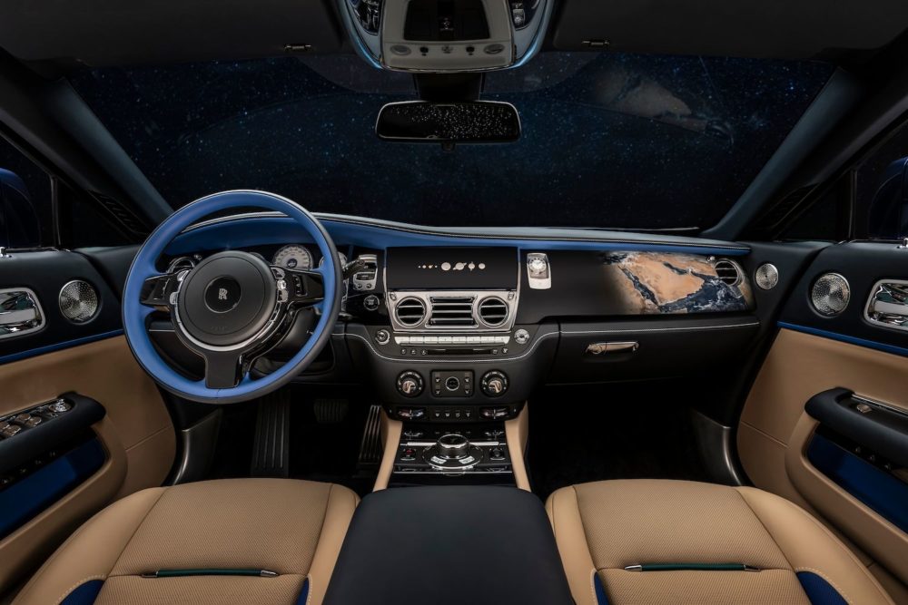 Bespoke Rolls-Royce Wraith features unique air-brushed artwork