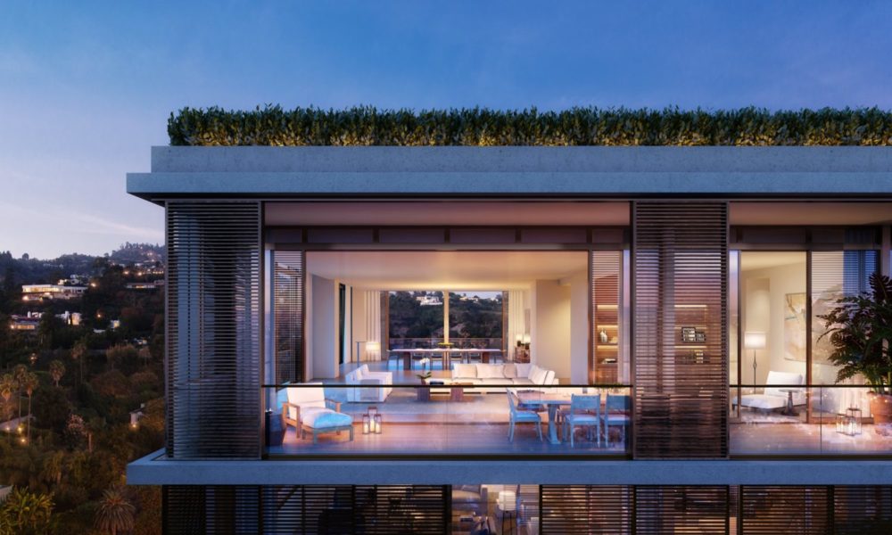 The Residences at The West Hollywood EDITION, designed by John Pawson