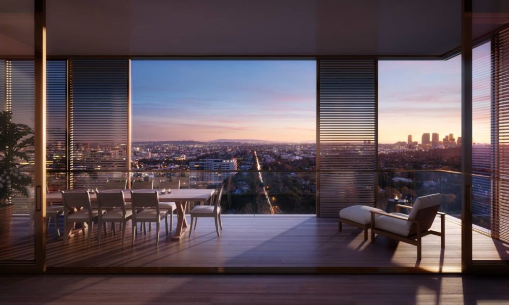 The Residences at The West Hollywood EDITION, designed by John Pawson