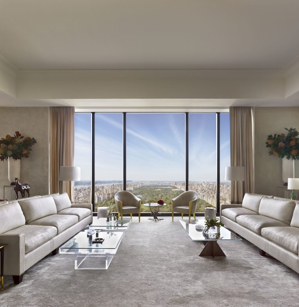 111 West 57th Street, New York is a modern masterpiece perfectly centered on Central Park