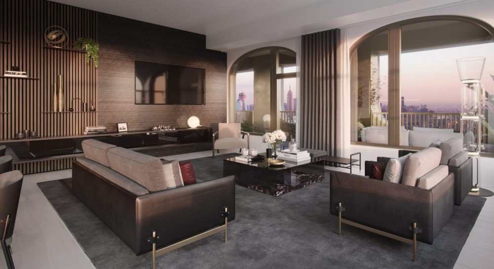 130 William, New York private residences are designed not only to be seen, but to be felt