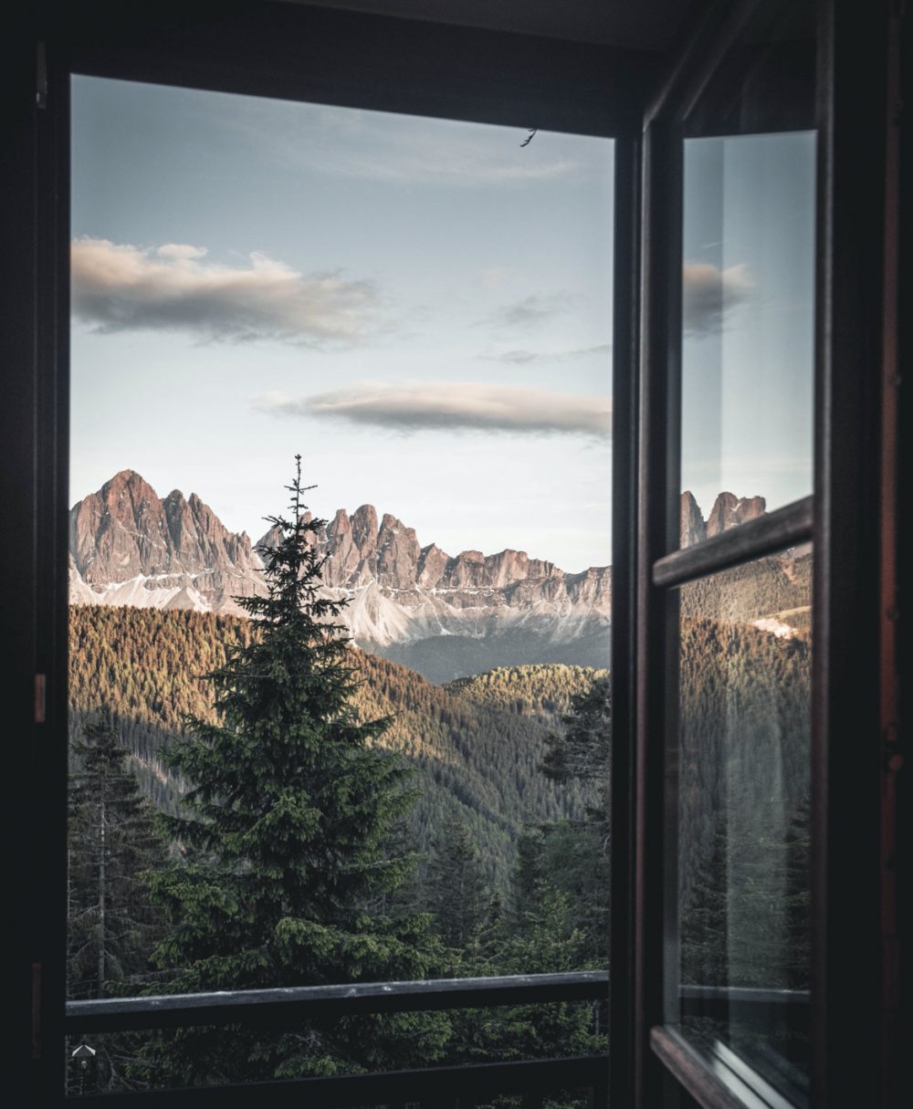 Rejunivate with the panoramic view of a UNESCO World Heritage Site at Forestis Dolomites