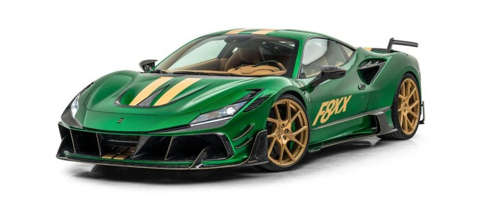 Mansory F8XX—a complete vehicle conversion based on the Ferrari F8 Tributo
