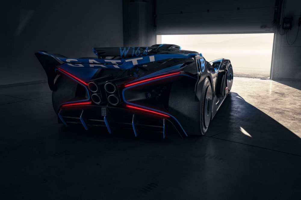 Bugatti Bolide is an extreme, track-focused hyper sports car