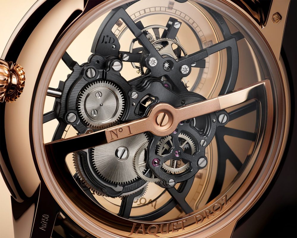 The Grande Seconde Skelet-One Tourbillon by Jaquet Droz paves the way for a new artistic horizon